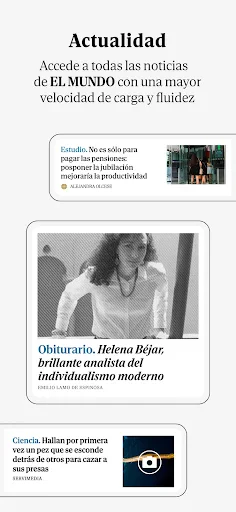 El Mundo - Diario líder online screenshot