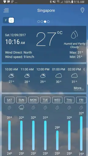 El tiempo pronostico screenshot