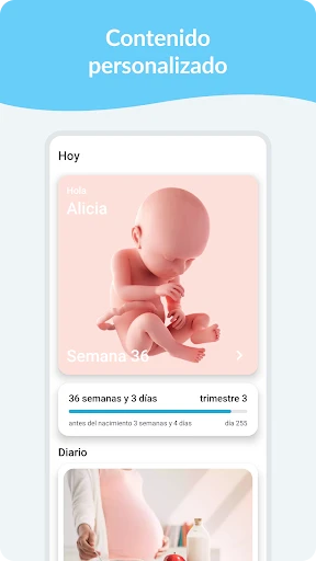 Embarazo: Calendario Diario screenshot