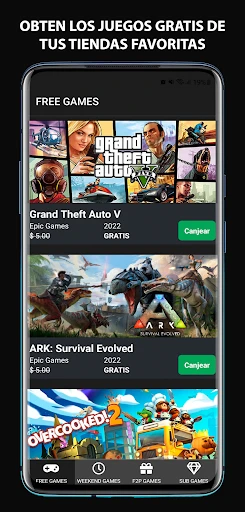 Epic Freebie Games Radar screenshot