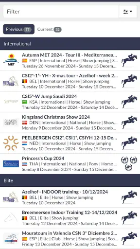 Equipe screenshot