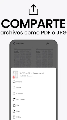 Escáner a PDF - TapScanner screenshot