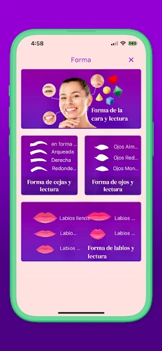 Escáner de belleza y forma screenshot