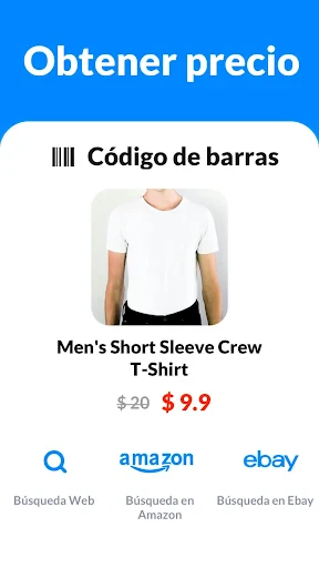 Escaner de códigos QR y barras screenshot