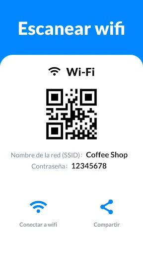 Escaner de códigos QR y barras screenshot