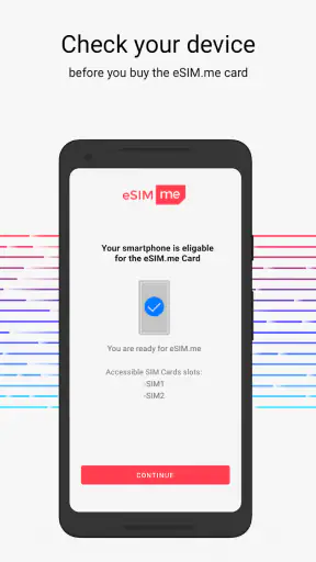 eSIM.me: ACTUALIZAR a eSIM screenshot