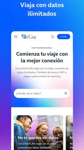 eSimFLAG: eSIM para viajar screenshot