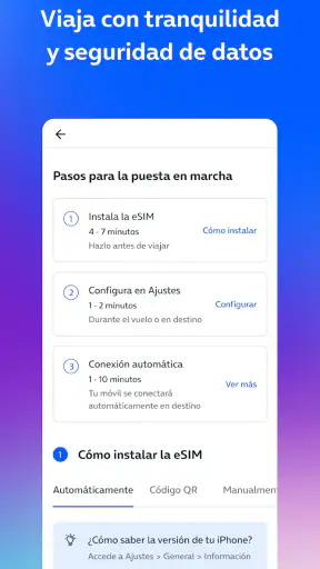 eSimFLAG: eSIM para viajar screenshot