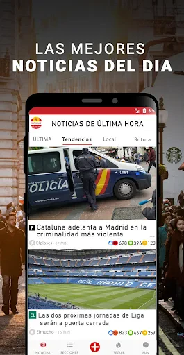 España ultimas noticias screenshot