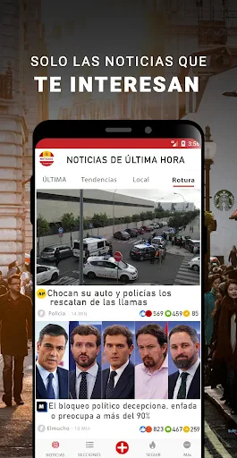 España ultimas noticias screenshot