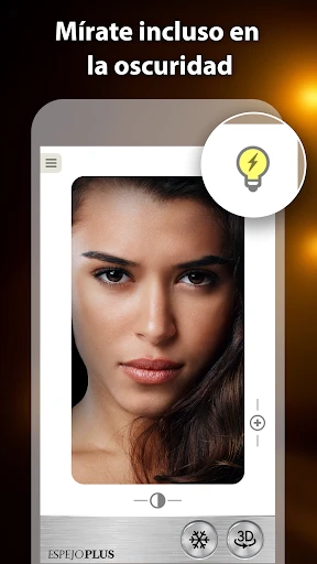 Espejo Plus: Espejo con Luz screenshot
