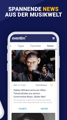 EVENTIM DE: Tickets für Events screenshot