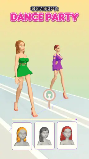 Fashion Battle juego de vestir screenshot