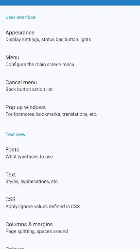 FBReader: lector favorito screenshot