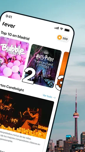 Fever: Ocio y eventos screenshot