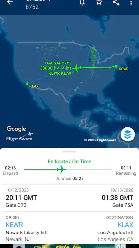 FlightAware Rastreador de vuel screenshot