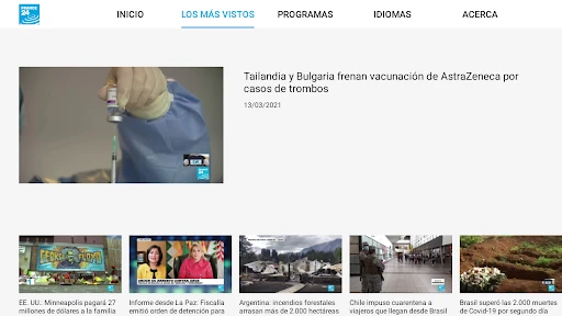 FRANCE 24 - Android TV screenshot