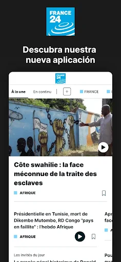 FRANCE 24 - Noticias 24/7 screenshot