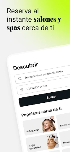 Fresha para clientes screenshot
