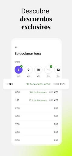 Fresha para clientes screenshot