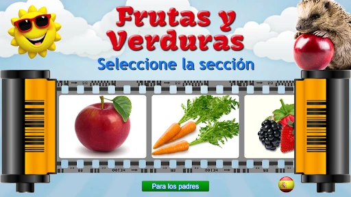 Frutas y Verduras para Niños screenshot