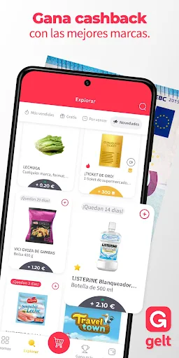 Gelt: Gana cashback screenshot