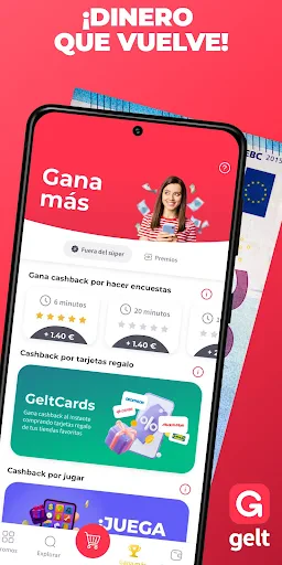 Gelt: Gana cashback screenshot