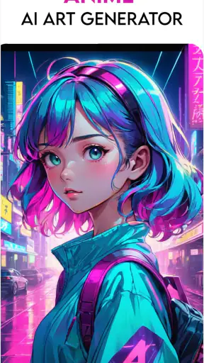 Generador de arte con de anime screenshot