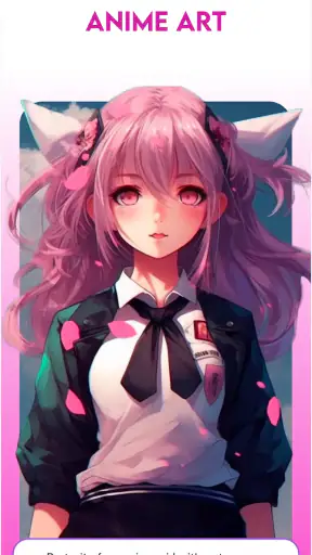 Generador de arte con de anime screenshot