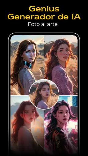 Genius: Editor De Fotos Ia screenshot