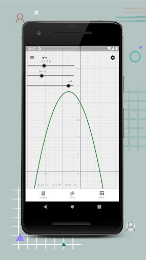 GeoGebra Calculadora Gráfica screenshot