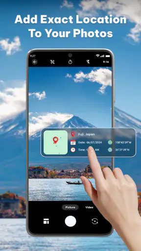 Geotag Fotos: Camera Location screenshot