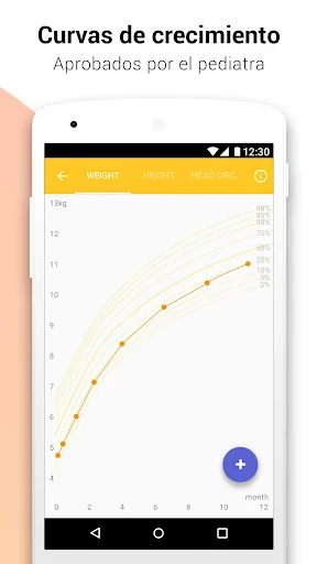Glow Baby para la lactancia screenshot