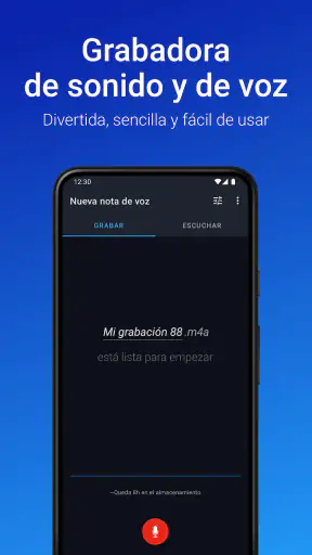 Grabadora de Voz Fácil screenshot