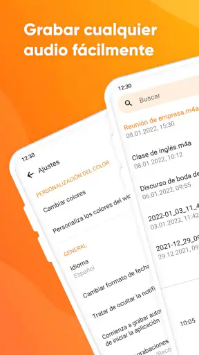 Grabadora de Voz Simple screenshot