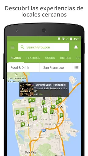 Groupon: compra nuevas ofertas screenshot