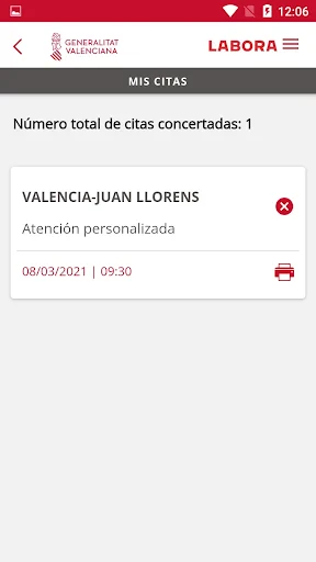 GVA PuntLABORA screenshot