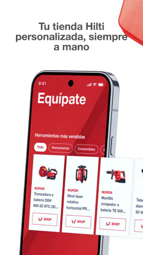 Hilti: compra donde quieras screenshot