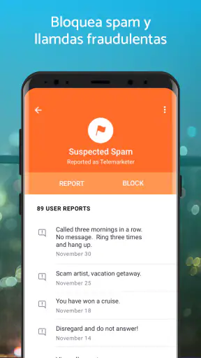 Hiya: Identificación y Bloqueo screenshot