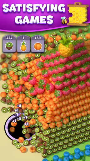 Hole Em All: Black hole game screenshot