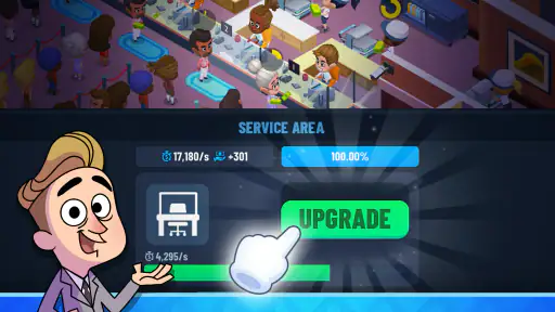 Idle Bank Tycoon: Hazte rico screenshot