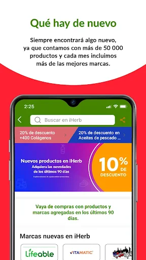 iHerb: Vitaminas y suplementos screenshot