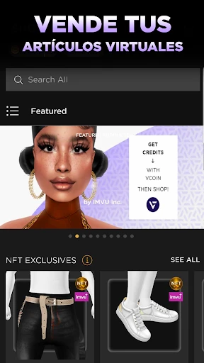 IMVU: Avatar y chat social screenshot