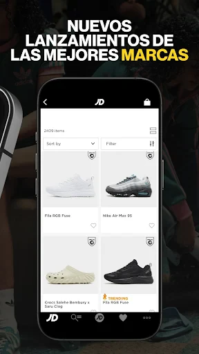 JD Sports screenshot