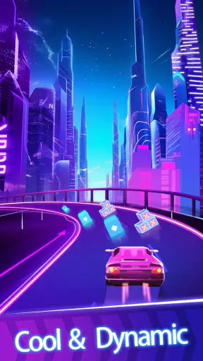 Juego de carreras de músicaEDM screenshot