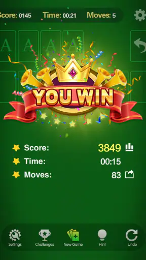 Juego de Cartas de Solitario screenshot