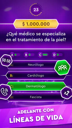 Juego Trivia: Quiz Millonario screenshot