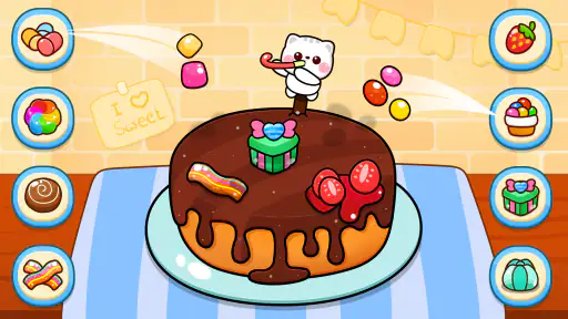 Juegos de pasteles decoración screenshot