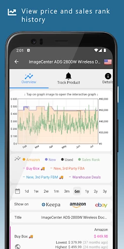Keepa - Amazon Price Tracker screenshot