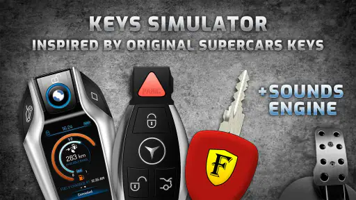 Keys Simulator, Cars sonidos screenshot